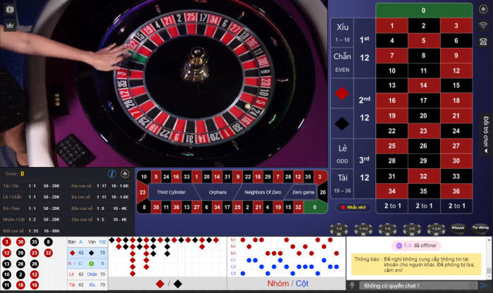Tiết lộ 6 chiến thuật chơi Roulette đỉnh cao cho dân cá cược Giới thiệu sảnh cược Roulette tại sân chơi Kubet