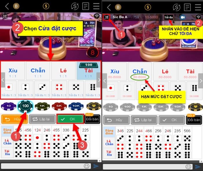 Chia sẻ cách chơi tài xỉu online luôn thắng tại Ku casino Hướng dẫn cách chơi tài xỉu online luôn thắng