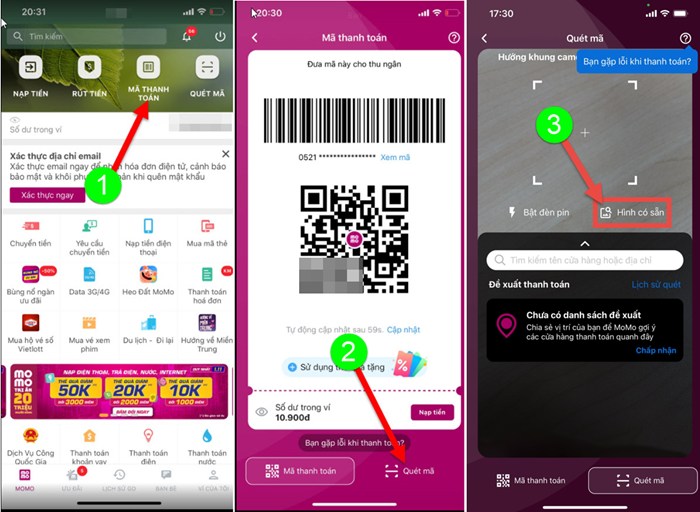 Nạp tiền Ku casino Sử dụng Momo để nạp tiền