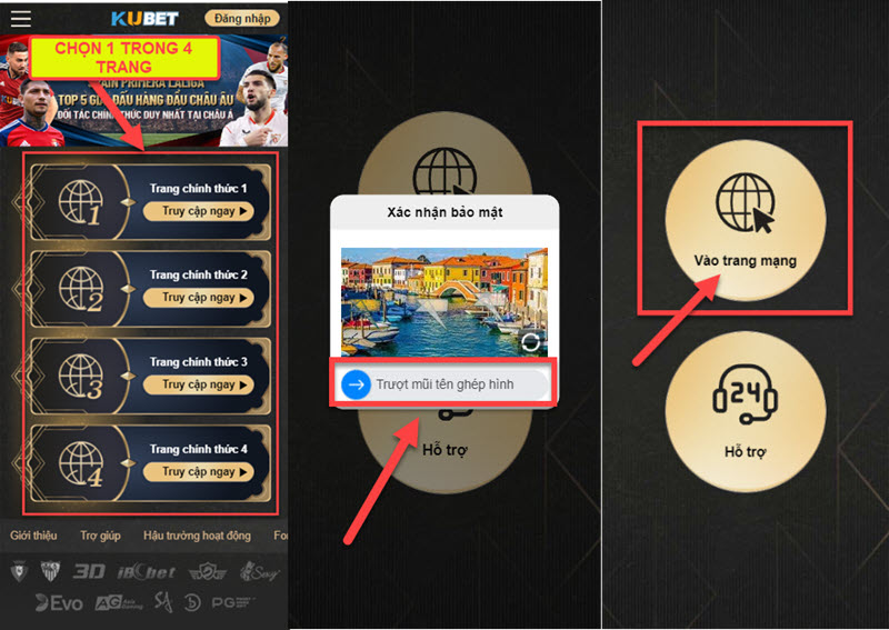 Hướng dẫn vào trang KU  Casino